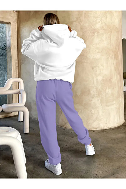 Keywest Γυναικείο σετ φόρμας με στάμπα με λεοπάρ κορδέλα