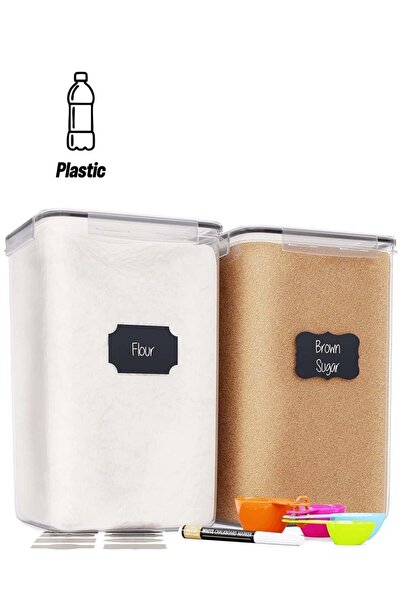 MAHMIR ® Extra Large Airtight Food Storage Containers with Lids (6.5L|220 Oz|...