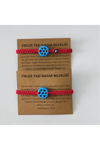 shop Yeni Süryani Taşı Nazar Unisex Ayarlanabilir Bileklik 6 Farklı Renk Seçe...