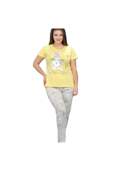 Generic Women's Oversized Cotton Pajamas - PJ 963