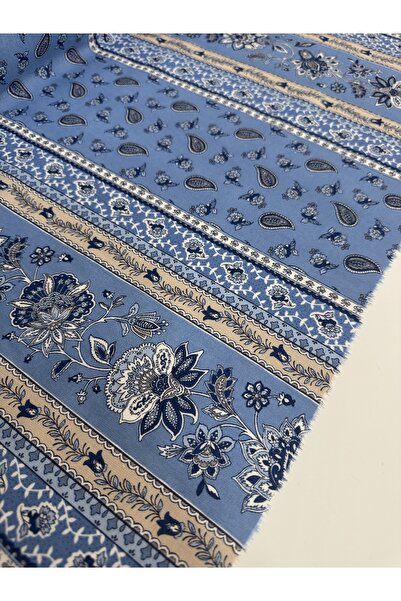 Niks Home 100% Cotton Patterned Poplin Fabric |   Height: 160cm