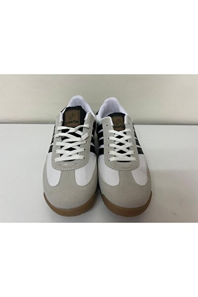 Eylül Spor Unisex White Black Waterproof Four-Strap Lace-Up Casual Sports Shoes