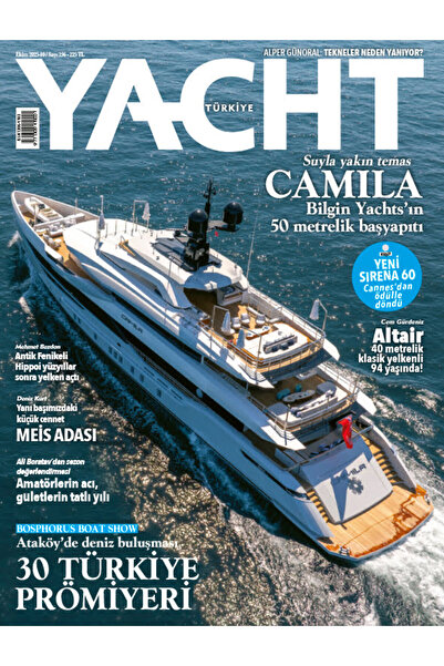 Doğan Burda Dergi Yayıncılık Yacht Türkiye Dergi Ekim 2025