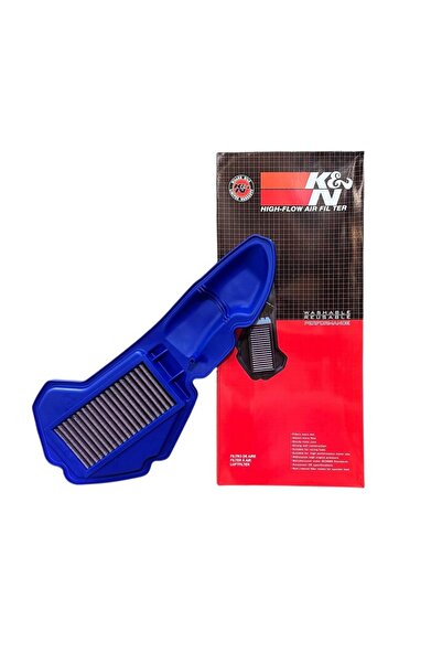 K&N Honda PCX 125 Temizlenebilir Hava Filtresi 2018-2020 Mavi