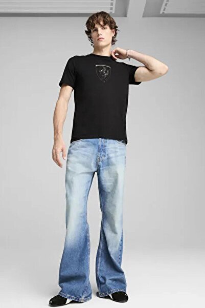 Puma Ferrari Race Tl Big Shield t Men's Short Sleeve T-Shirt