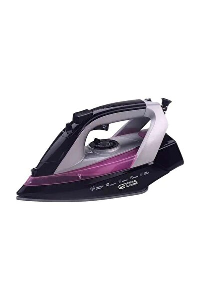 General Supreme مكواة بخار، قاعدة سيراميك، تنظيف ذاتي، 2200 واط، بنفسجي