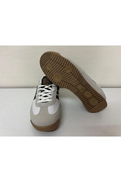 Eylül Spor Unisex White Black Waterproof Four-Strap Lace-Up Casual Sports Shoes