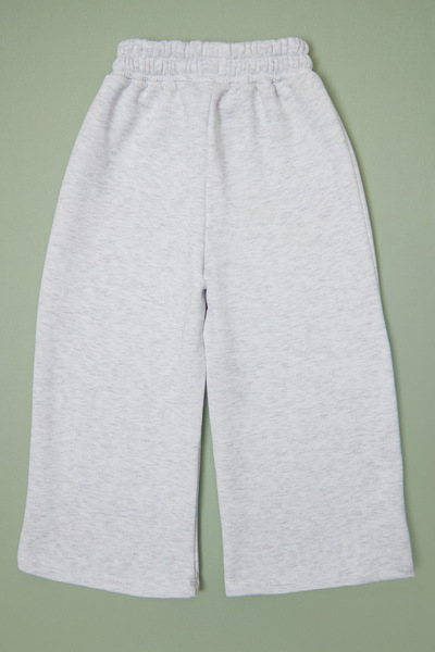 Fulla Moda 3 Thread Çima Stitched Girls' Palazzo Sweatpants