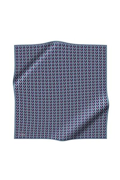 Vissona Μεταξωτό μαντήλι Tivil 60779 - 18 - 0031 - 0018 Ανθρακί Μπλε Αφηρημένο σχέδιο