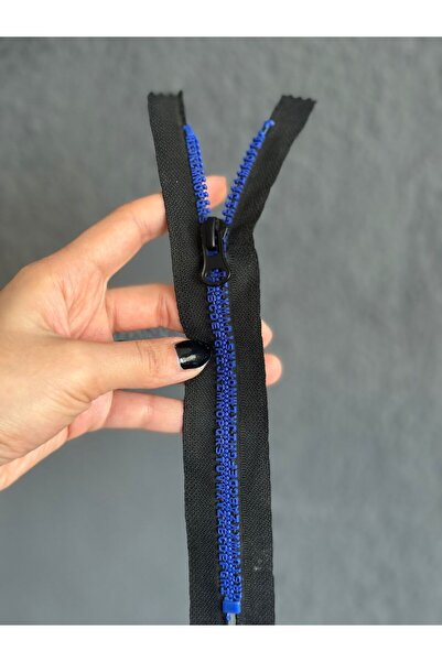 Gönülden Tasarım Цип с големи зъбци с букви 23x3 cm син