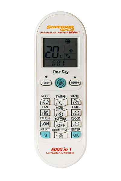 OEM Τηλεχειριστήριο Κλιματισμού Superior 6000 σε 1 Universal 6000 με τις ίδιε...