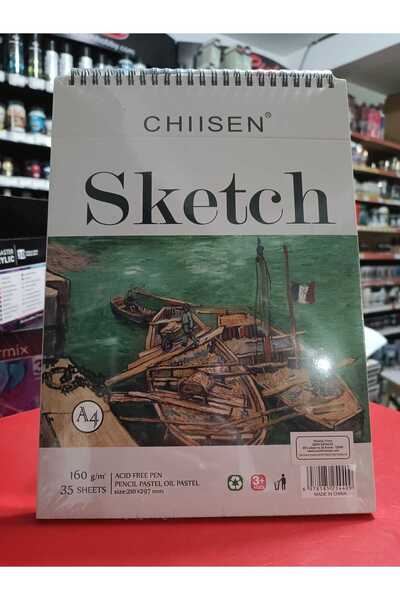 gebzeli Eskiz defteri A4 ebatı 160gr 35yap. karakalem-pastel-kömür çalışmalar...
