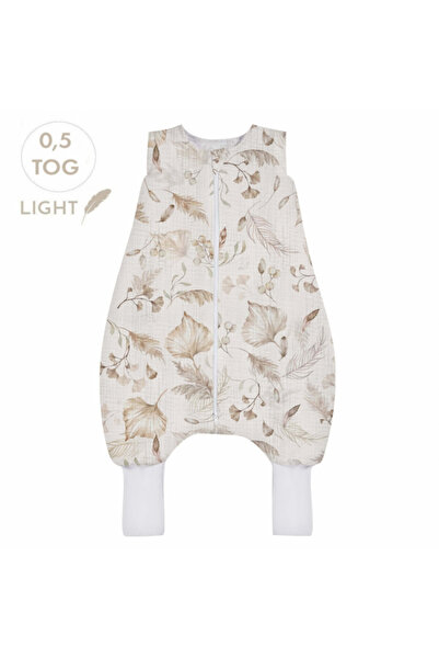 Babysteps by Urban Haul Sac de dormit cu picioare, din muselină de bumbac 0.5...