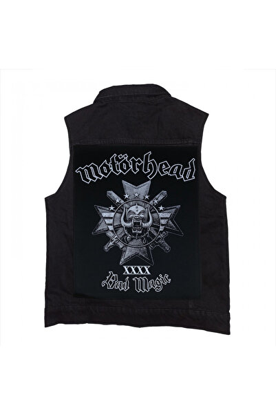 Romee Design Motorhead Bad Magic Siyah Kot Yelek