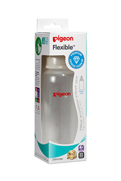 Pigeon بيجون رضاعة بلاستيك ستريم لاين 250مل