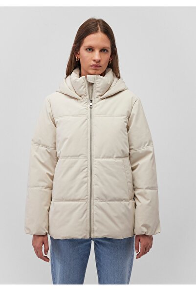 Mavi Hooded Loose Fit Baggy Comfortable Cut Puffer Jacket