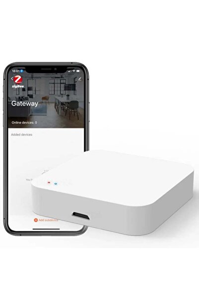 TUYA Gateway Hub, ZigBee 3.0, Comptabil HomeKIT, Wi-Fi @SmartWiz