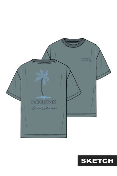 Jack & Jones T-shirt Rückenprint T-shirt
