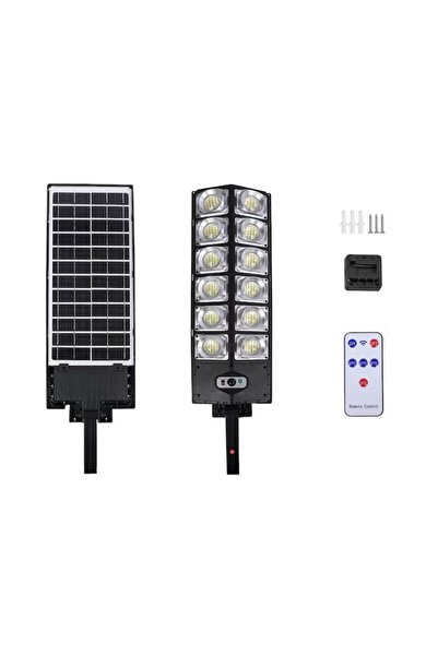 Flippy Соларна улична лампа W789A-6 с 12 касети, 150 W, IP65