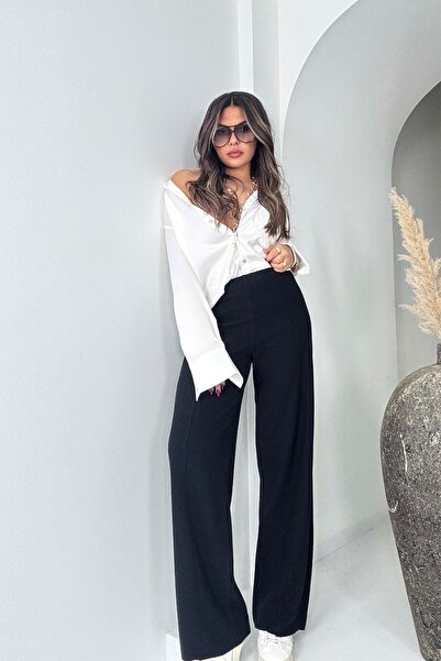 Sohotique By P Zr Model Soft Touch Pants Black