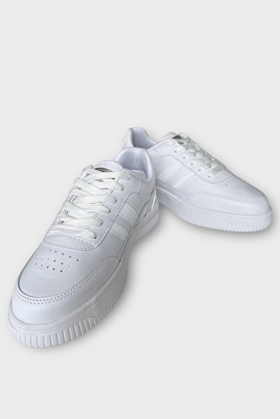 Liger Unisex Light Sole Daily Comfortable Sports Shoes White