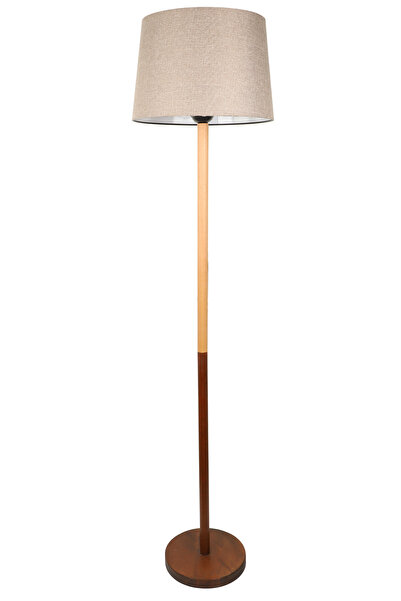 Begüsa Solen Ahşap Lambader No:07 Hasır Şapka