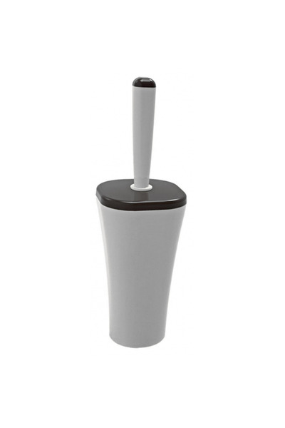 Raki Perie WC PAPILLON gri 11x11xh36cm