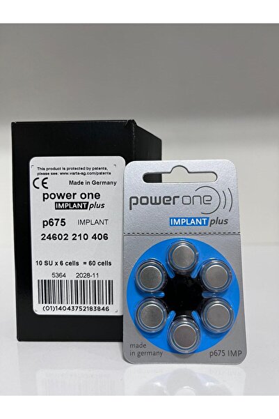 powerone POWER ONE İMPLANT PİLİ