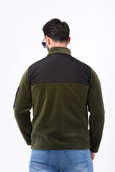 VİZYON İKRA Cold and Wind Resistant Printing Applicable Unisex Softshell Workwear Firm Fleece