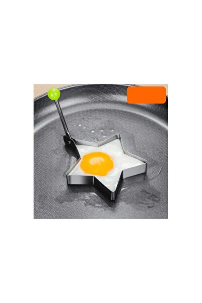 AYS DEKOR Set of 3 Metal Omelette and Crepe Molds |   Round, Heart and Star Shaped Fireproof & Non-Stick