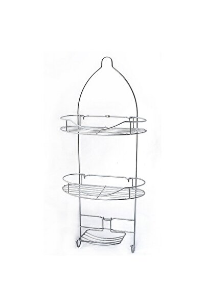 Raki Etajera pentru baie cu 3 nivele cromata