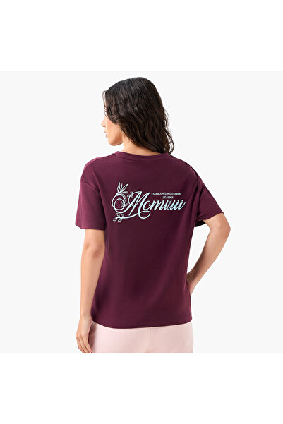 Lee Cooper T-shirt Regular Fit with Logo Print Cotton