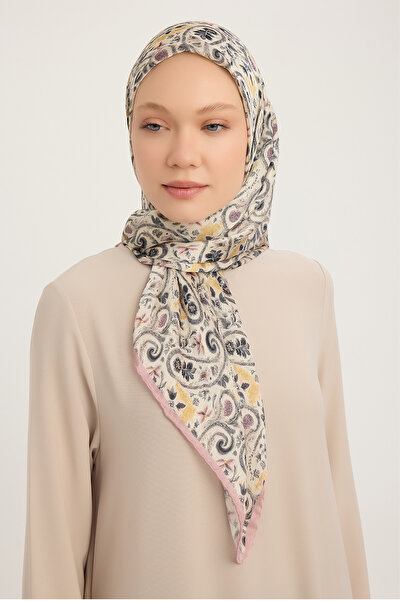 Schaless إنه تيتشي باتش - بودرة - وشاح جانجان بنقشة أورورا - 90x90 سم