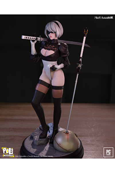 Poly Collectibles 2B – Nier Automata Premium Collectibles Figure | 30 Cm