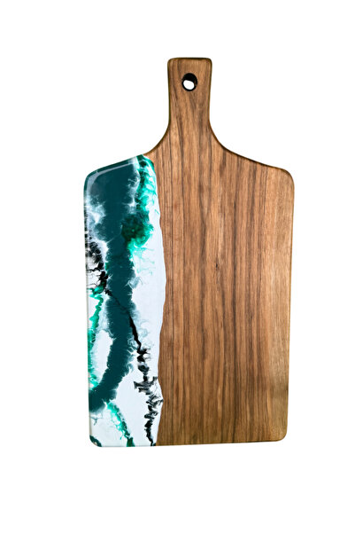 CVCWOOD Epoxy Presentation and Cutting Board 35 cm X 18 cm