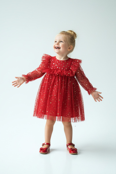 Baby Animals Kız Bebek Elbise Kız Çocuk Elbise Doğum Günü Parti Düğün Elbise ...