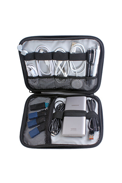 DysCase Многофункционална чанта за технологични аксесоари, чанта-органайзер, органайзер за пътуване