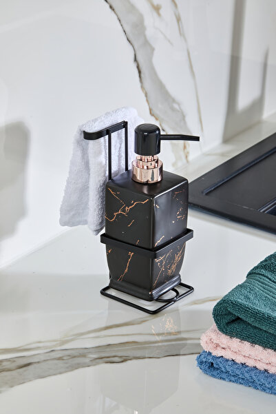 Cooker 200 ML Stoneware Havlulu Sıvı Sabunluk (Banyo-Mutfak Sabunluğu)