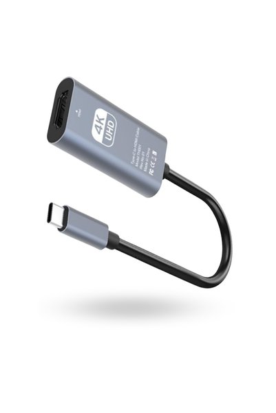 ForWhat 4K 30Hz Hdtv Usbc Power Data Transfer Cable for Office Home Office De...