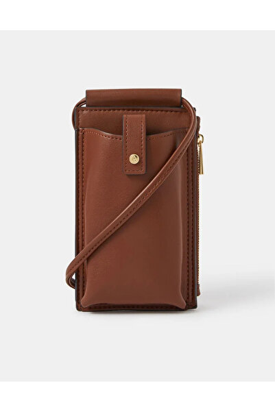 Accessorize TAB POCKET PHONE BAG Tan