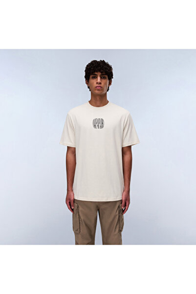 Napapijri Yukis Erkek Beyaz T-Shirt