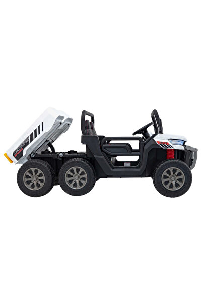 rzm Electric farm truck, 4x45W, 12V/10Ah, audio panel, tilting trunk, FARMER TRUCK SPEED 900, white