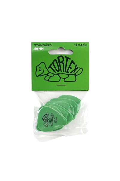 DUNLOP Jim 418P.88 Tortex Standard Pena Seti ( 12 x 0.88mm)