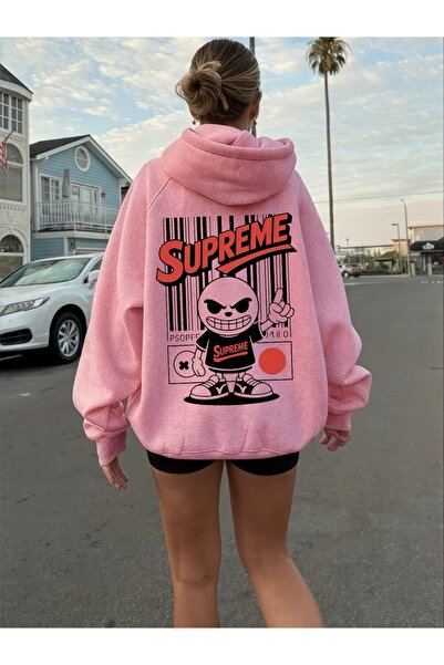 ArtYus Φούτερ Unisex Supremee Colorful Special με τύπωμα Cotton oversized με ...