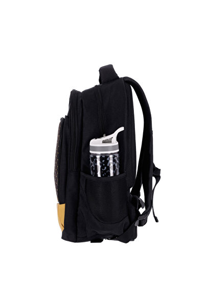 Strigo Ghiozdan Misty+ Black Honeycomb PL008, 24L, 39X27X18cm