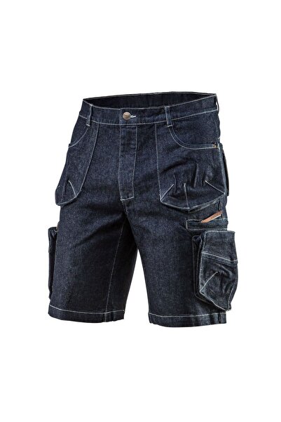 NEO Pantaloni scurti de lucru tip blugi, model Denim, marimea XL/54,