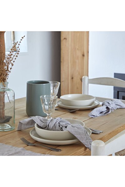 Casafina Flat Plate, Casafina, Ceramic, Beige, 27.5 x 2.8 cm