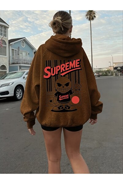 ArtYus Unisex Supremee Colorat Special cu imprimeu Bumbac supradimensionat cu...