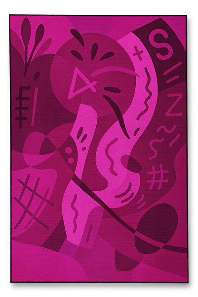 Rugs Modern Halı MOSSO Μοτίβο Γκράφιτι Υφαντό Χαλί με Σχέδιο Vintage Διακοσμη...