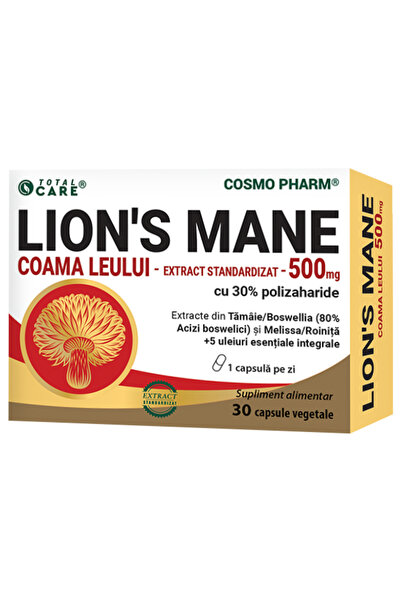 Cosmopharm LION'S MANE - Coama-Leului PREMIUM COMPLEX